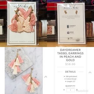 Ettika Day Dreamer Tassel Earrings